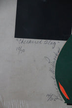 Load image into Gallery viewer, &quot;Checkered Flag&quot; 1970s Signed Serigraph by Benard W Brooks
