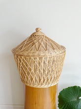 Load image into Gallery viewer, Woven Basket with Lid
