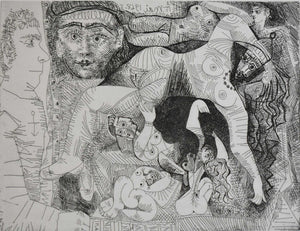 Pablo Picasso The Sailor’s Dream – Women in every Port, from: Series 347 1968