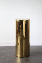 Load image into Gallery viewer, Mid Century Modern Brass Pedestal
