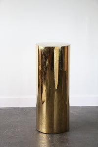 Mid Century Modern Brass Pedestal