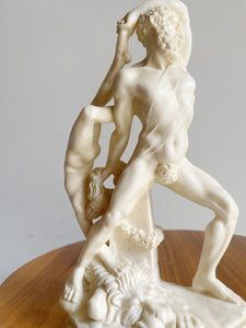 Late 20th Century ' "Ercole E Lica" Hercules Throwing Lichas Greek Roman God Sculpture by Amilcare Santini