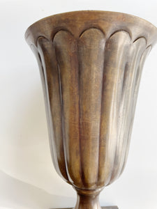 Solid Brass Vase / Planter