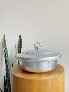 Vintage B W Buenilum Hammered Aluminum Hammered Serving Dish 1950’s