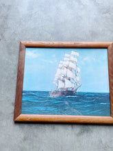 Load image into Gallery viewer, Framed Sailboat Seascape
