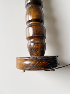 Totem Pole Wooden Lamp