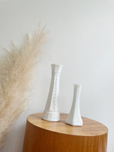 Load image into Gallery viewer, Pair of Milk Glass Vases
