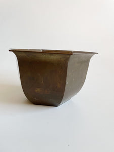 Large Brass Planter