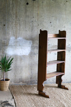 Load image into Gallery viewer, Antique  Rustic Spanish Style Book Shelf
