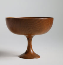 Load image into Gallery viewer, Myrtle Wood Pedestal Bowl
