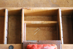 Burlwood Sewing Cabinet