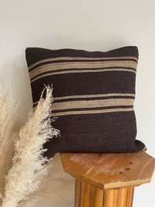 Set of Kilim Wool Rug Pillows 18n x18in , 14in x14in