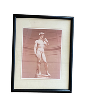 Load image into Gallery viewer, Framed Photograph of Statue of David
