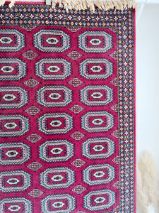 Vintage Wool Oriental Rug