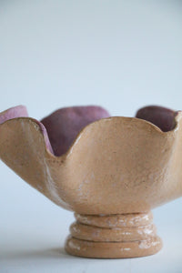 Handmade Ceramic Footed Bowl
