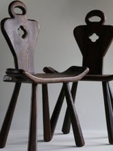 Load image into Gallery viewer, Pair of Antique Wooden Chairs
