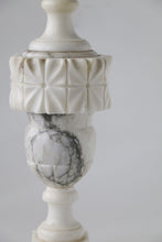 Load image into Gallery viewer, Vintage Italian Carrara Marble Table Lamp
