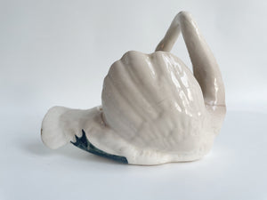 Ceramic Swan Planter