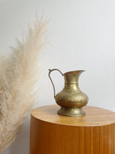 Load image into Gallery viewer, Etched Brass Pitcher
