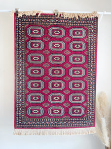 Vintage Wool Oriental Rug