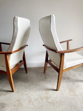 Load image into Gallery viewer, Pair Of Mid Century Modern Lounge Chairs

