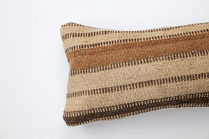Hand-Knotted Wool Rug Pillow