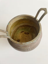 Load image into Gallery viewer, Brass Footed Planter with Dragon Motif
