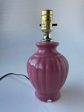 Load image into Gallery viewer, Pink Ceramicn Tablelamp
