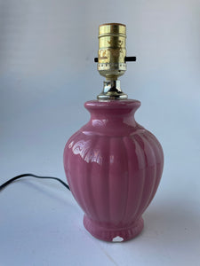 Pink Ceramicn Tablelamp
