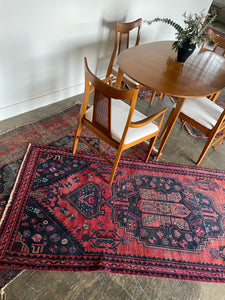 Vintage Hand Knotted Wool Rug
