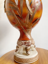Load image into Gallery viewer, Ornate Vase with Elephant Head Handles
