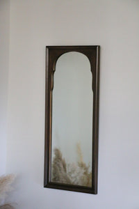 Vintage Walnut Wall Mirror