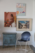 Load image into Gallery viewer, Antique Blue Painted Cabinet
