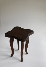 Load image into Gallery viewer, Antique Wavy Leg Side Table / Plant Stand
