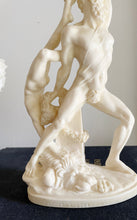 Load image into Gallery viewer, Late 20th Century &#39; &quot;Ercole E Lica&quot; Hercules Throwing Lichas Greek Roman God Sculpture by Amilcare Santini
