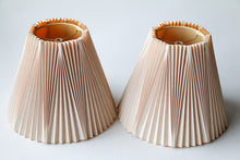 Load image into Gallery viewer, Pair of Vintage Fluted Lampshades
