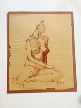 Load image into Gallery viewer, Nude Sketch Drawing Circa 1979
