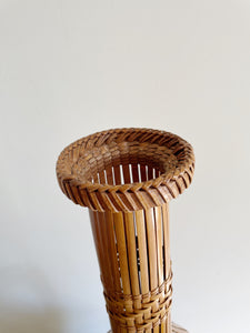 Rattan Floor Vase