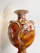 Load image into Gallery viewer, Ornate Vase with Elephant Head Handles
