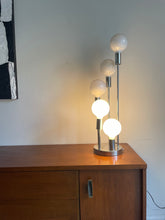 Load image into Gallery viewer, Mid-Century Modern Style Chrome Table Lamp
