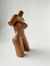 Load image into Gallery viewer, Wooden Carved Nude Study Sculpture
