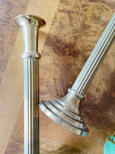 Column Brass Candle Sticks