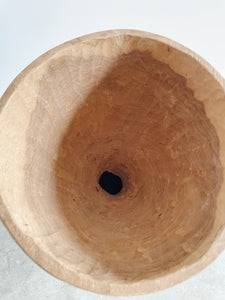 Large Vintage Gourd Plant Stand // Planter