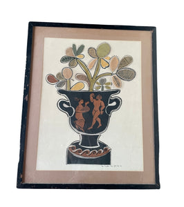 “Greek Vase” by Sita Gomez de Kanelba 1961