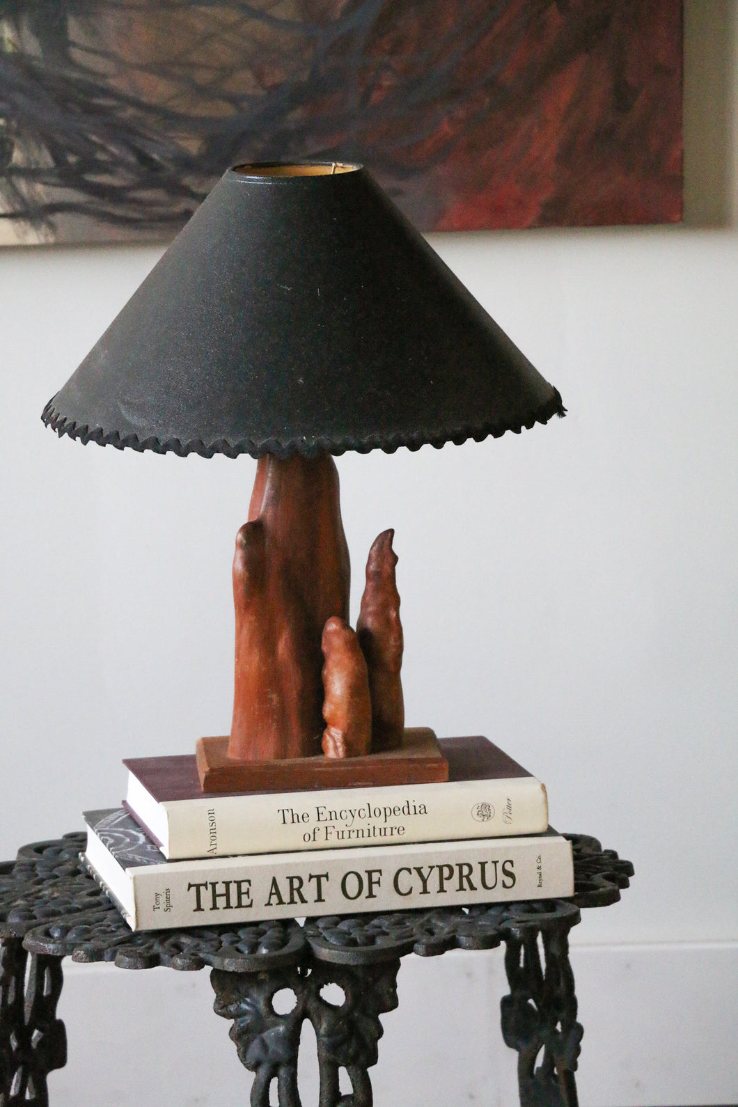Cypress Knob Table Lamp