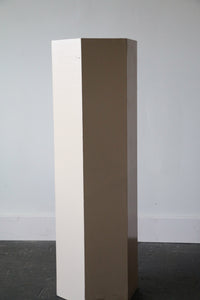Ivory Mid Century Modern Pedestal