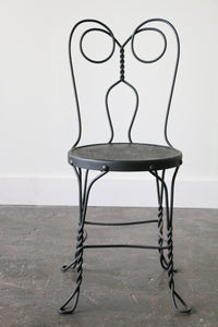 Vintage Ice Cream Parlor Chair