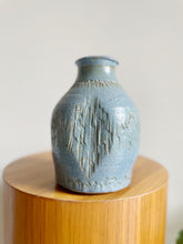 Load image into Gallery viewer, Handmade Ceramic Blue Vase
