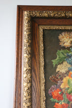 Load image into Gallery viewer, Framed Vintage Floral Print

