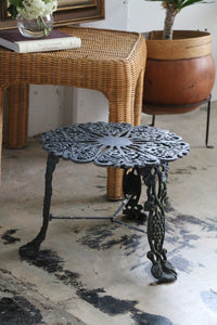 Pair of Wrought Iron Side Tables